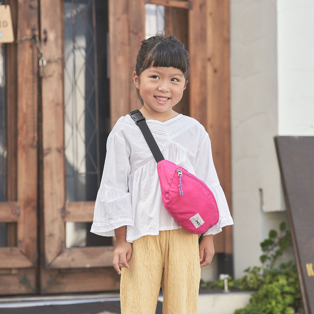Packable Fannypack Round - Ripstop Nylon Solid S