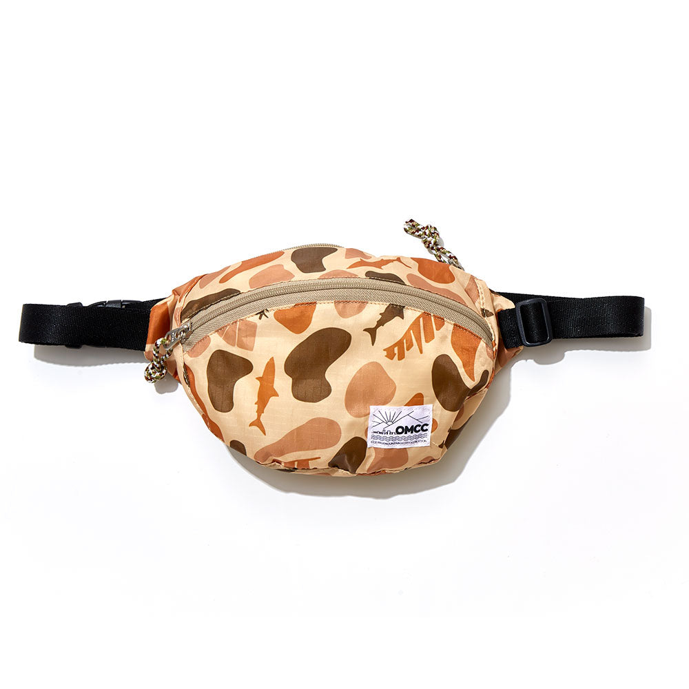 Packable Fannypack Round - Ripstop Nylon Solid S