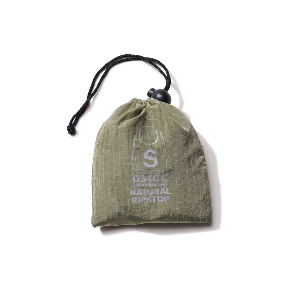 SHOPPING BAG NATURAL RIPSTOP S