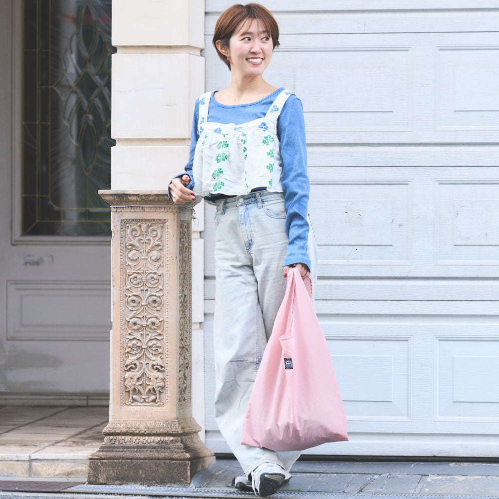 SHOPPING BAG NATURAL RIPSTOP M