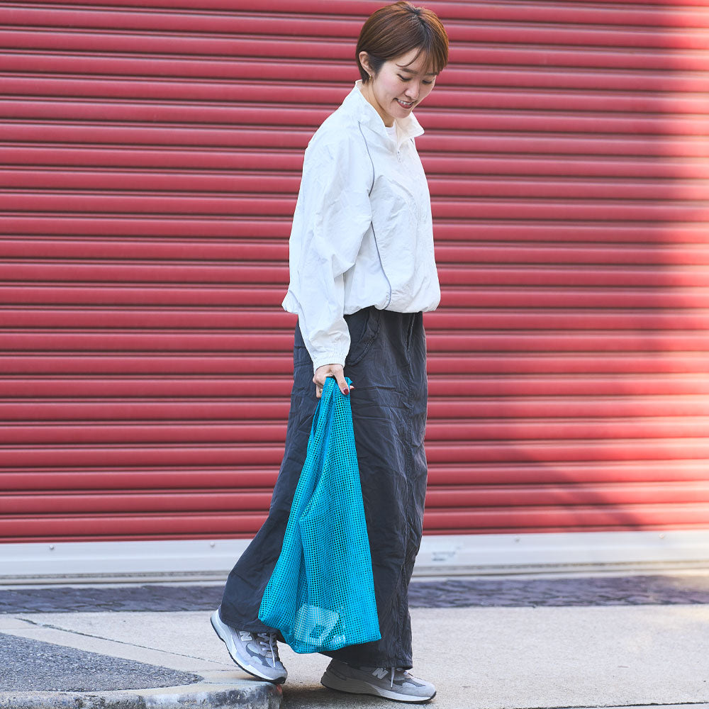 SHOPPING BAG SQUARE MESH M