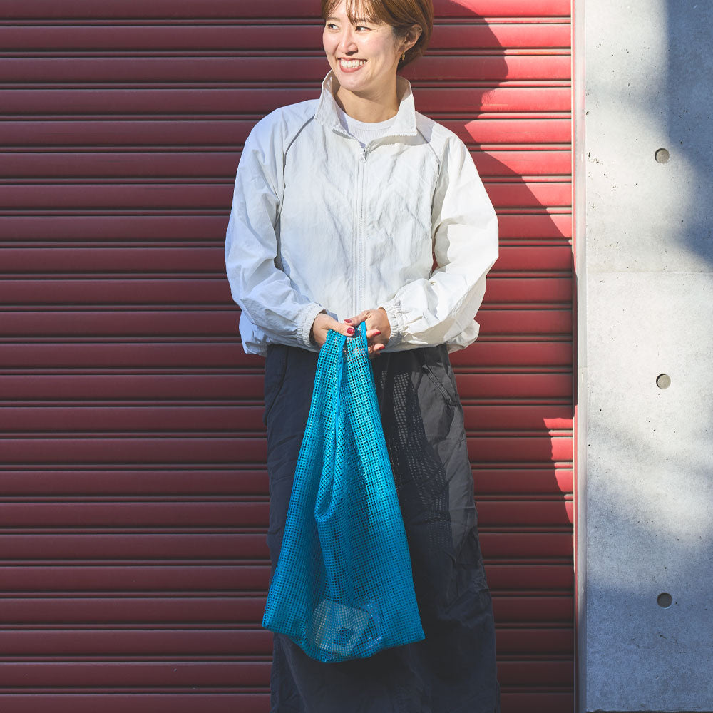SHOPPING BAG SQUARE MESH M