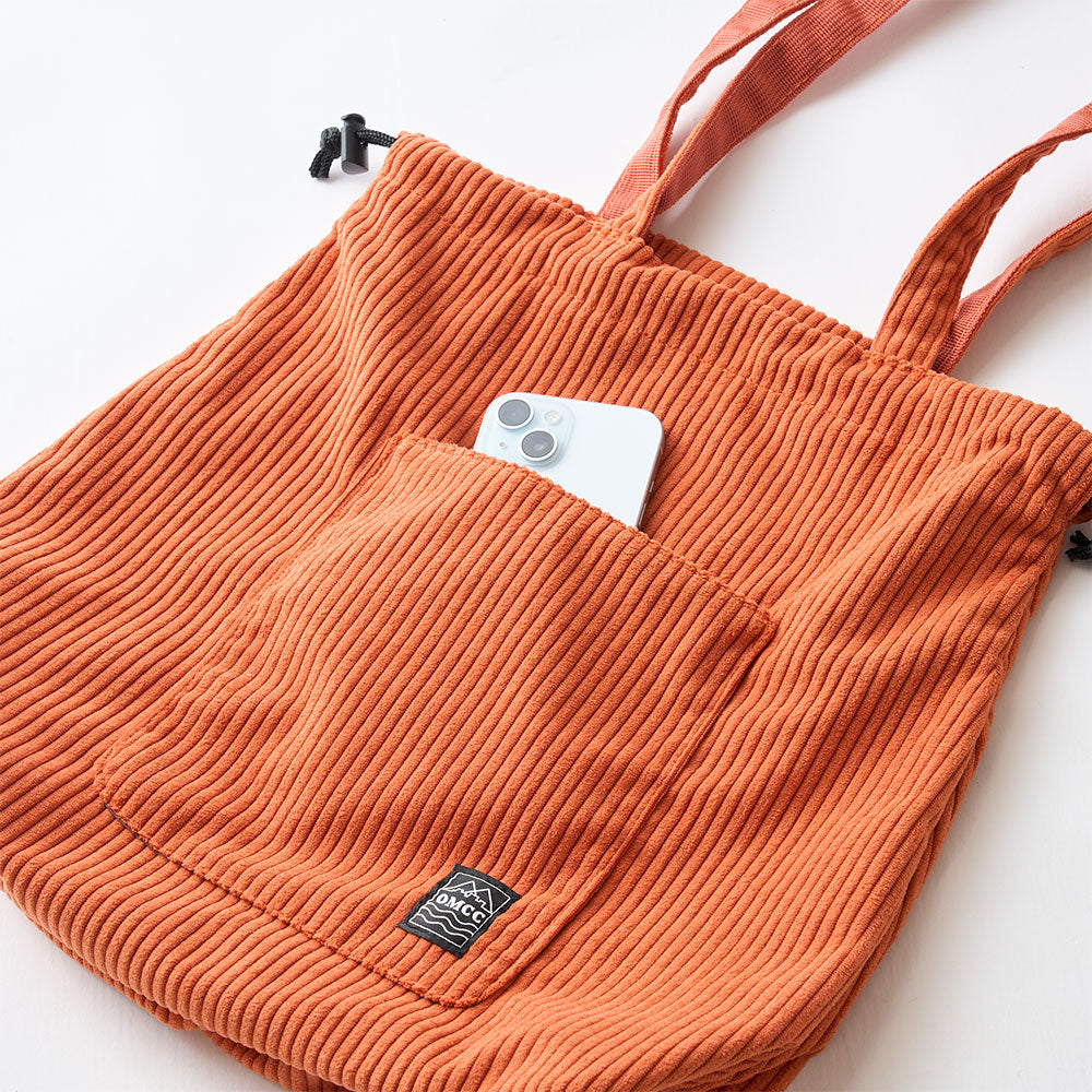BIG POCKET TOTE - CORDUROY