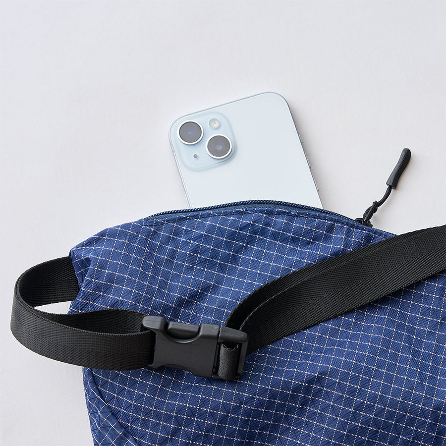 PK FANNY PACK ROUND LATTICE M - RIPSTOP NYLON