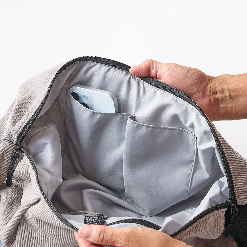 ROUND SHOULDER CORDUROY - POLYESTER CORDUROY