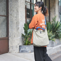 Shopping Shoulder Tote - Shiwa Nylon