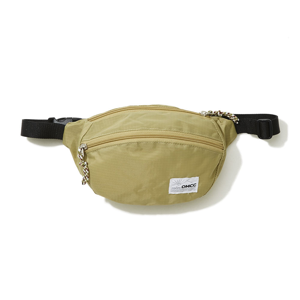 Round leather fanny pack hot sale